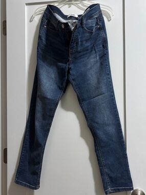 Angels Forever Young Convertible Women’s Straight Dark Blue Jeans Stretch